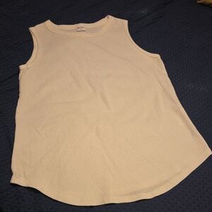 Classic Cream Tank Top